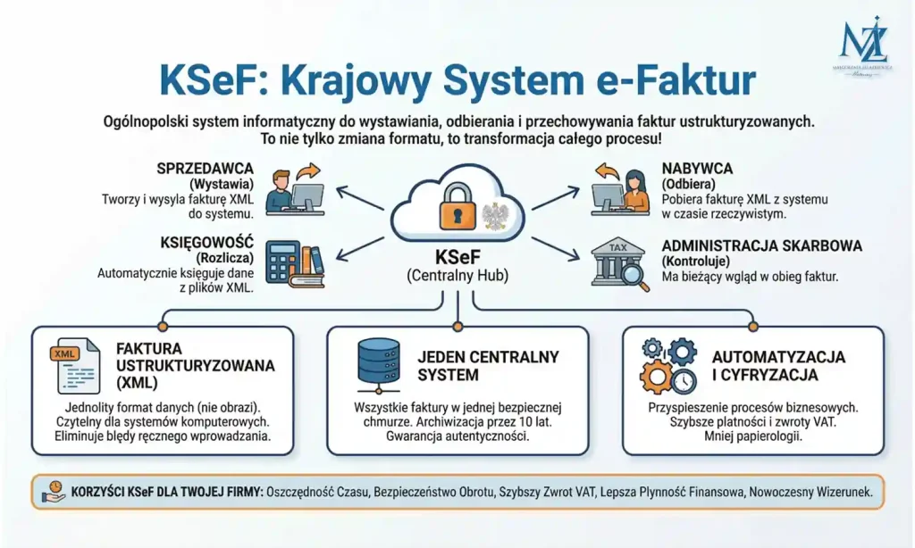 KSeF Krajowy System eFaktur obieg dokumentów w systemie